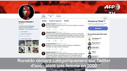 Sur Twitter, Cristiano Ronaldo rejette une accusation de viol