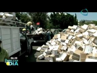 Sustraen maestros pruebas ENLACE en Guerrero