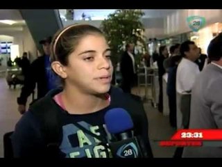 Regresa Alejandra Orozco feliz por bronce en el Mundial Juvenil
