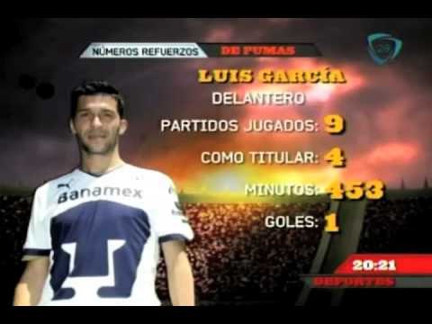 Deportes Dominical. Los números de los refuerzos de Pumas en el Apertura 2012