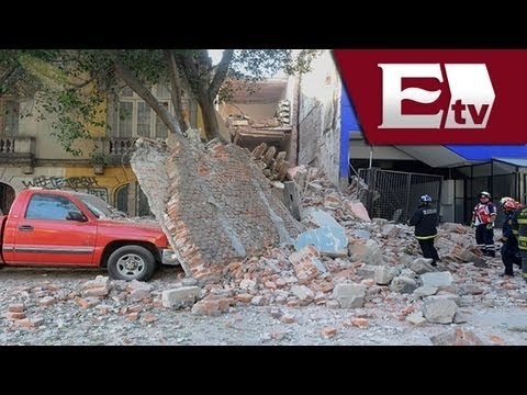 Se derrumba una casa antigua en la colonia Juárez, continuan las investigaciones :Comunidad con Enr