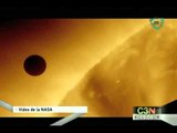 NASA compartió un video del tránsito de Venus