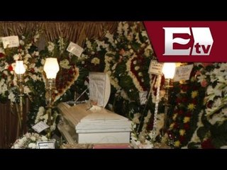 Dan el último adiós a niño fallecido en el derrumbe de una Iglesia / Titulares con Vianey Esquinca