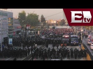 Maestros de la CNTE bloquearon el AICM durante tres horas / Nacional, con Mario Carbonell