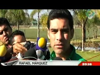 'Rafa' Márquez confía en el León; ya entrena con el equipo