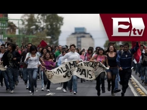 Anarquistas armados con bombas molotov / Excélsior Informa con Idaly Ferrá