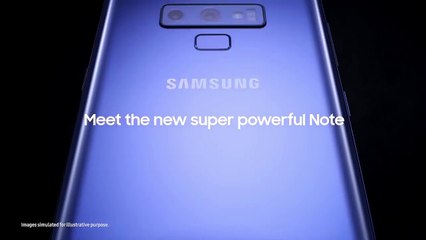 Experience the all-new super powerful Samsung Note 9! The power to do all that you ever wanted to do.With cutting-edge processing power, superior battery and