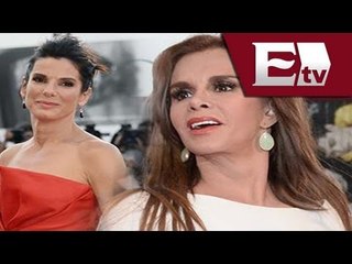 Se burlan de Lucía Méndez por fotomontaje en foto de Sandra Bullock/Función