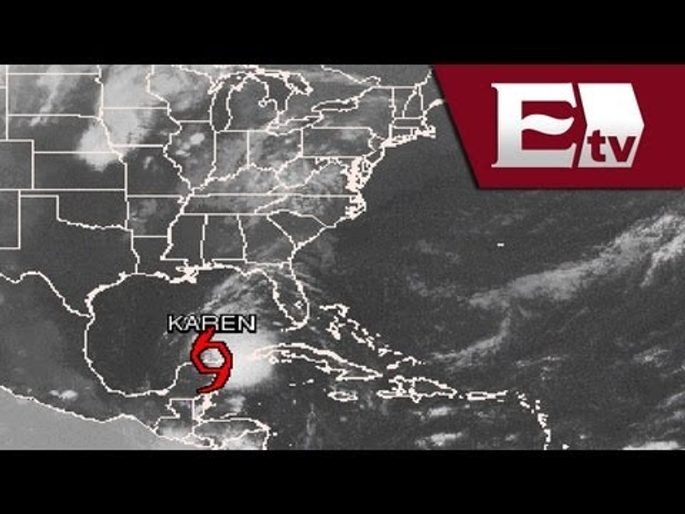 Tormenta tropical "Karen" causa lluvias en Quintana Roo y Yucatán /Todo México