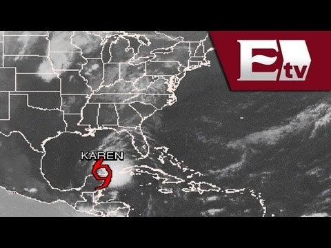 Tormenta tropical Karen causa lluvias en Quintana Roo y Yucatán /Todo México