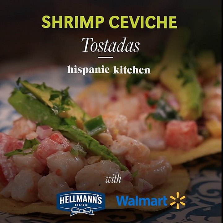 Shrimp Ceviche Tostadas