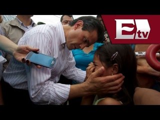 Enrique Peña Nieto da instrucciones para acelerar la reconstrucción por tormentas / Idaly Ferrá