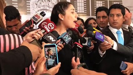 Congresista de Fuerza Popular, Úrsula Letona, declara tras conocerse la anulación del indulto humanitario al expresidente, Alberto Fujimori.