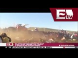 Accidente de Monster Truck deja 12 personas en terapia intensiva