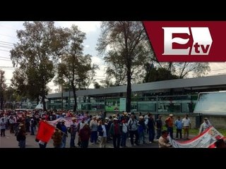 Maestros de la CNTE realizan mitin en el Hemiciclo a Juárez / Titulares, con Pascal Beltrán