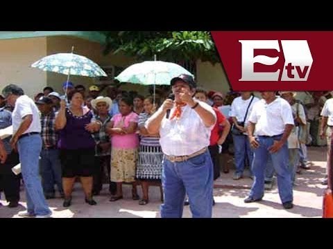 Maestros toman 32 Presidencias Municipales en Chiapas / Titulares de la mañana Vianey Esquinca