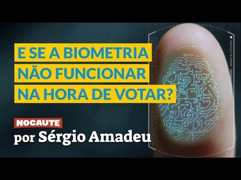 E SE A BIOMETRIA NÃO FUNCIONAR NA HORA DE VOTAR?
