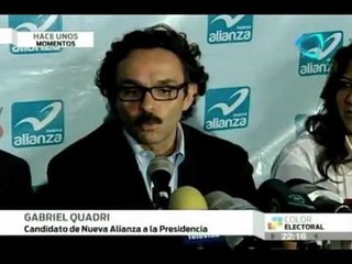 Quadri asume derrota en los comicios presidenciales