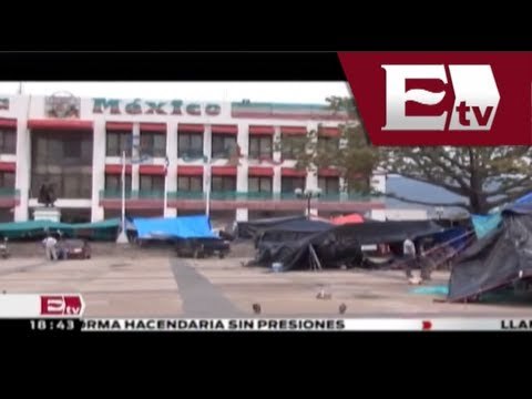 Maestros de la CNTE en Chiapas toman 25 presidencias municipales / Nacional, con Mario Carbonell