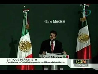 Peña Nieto ayer manifestó que ganó la democracia y ganó México