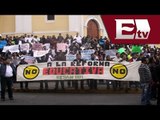 Despiden a maestro de Zacatecas por participar en marcha / Titulares de la mañana Vianey Esquinca