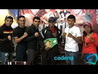 Sergio Torres pondrá en juego su cinturón del CMB