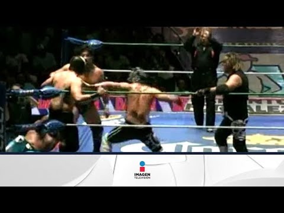 Blue Panther, Stuka Jr. y Diamante vs. Terrible, Rey Bucanero y Tiger 13/04/13