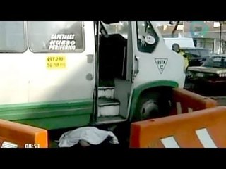 Microbús embiste y mata a anciano en Tlalpan