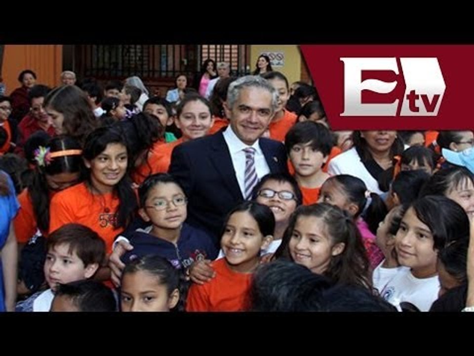 Miguel Ángel Mancera presenta Programa "SaludArte" / Titulares de la mañana Vianey Esquinca