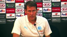 Rudi Garcia avant le match face à Limassol