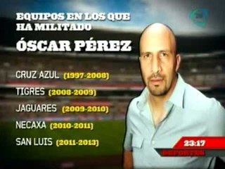 Óscar "El Conejo" Pérez ahora jugará para Pachuca