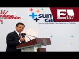 Enrique Peña Nieto asegura que hay menos delitos en México / Titulares con Vianey Esquinca