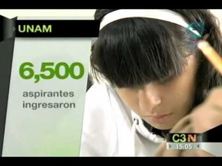 UNAM resultados 2012