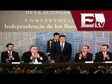 Agustín Carstens, 20 aniversario de la autonomía del Banco de México