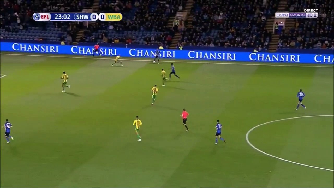 Adam Reach stunning goal - Sheffield Wednesday 1-0 West Brom
