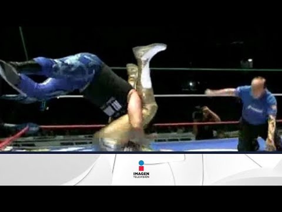 Máscara Dorada (Campeón) vs. Averno (Retador) Campeonato Mundial Histórico NWA de Peso Welter
