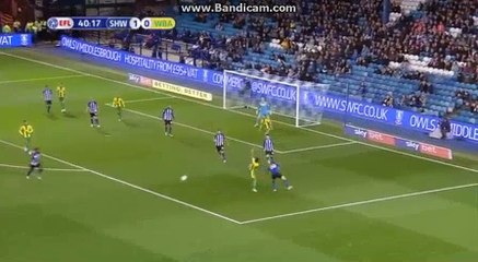 Forestieri  Goal  HD    Sheffield Wed 2 - 0	 West Brom   03-10-2018