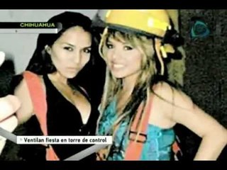 Fiesta en la torre de control