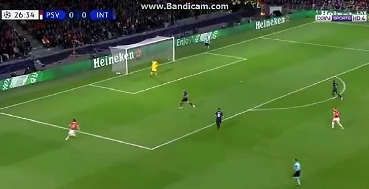 What Amazing Goal Pablo Rosario - PSV 1-0 Inter 03.10.2018