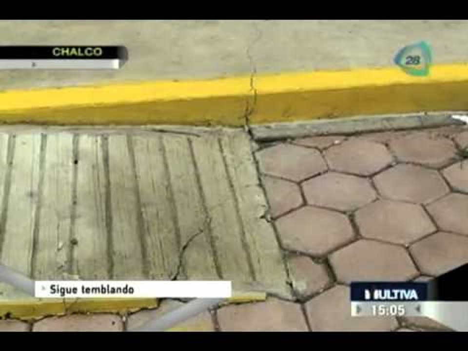 Temblor en Chalco