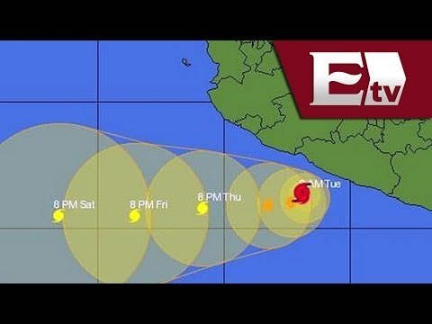 Huracán Raymond mantiene categoría 3 / Huracanes 2013 / Noticiario con Mariana H.