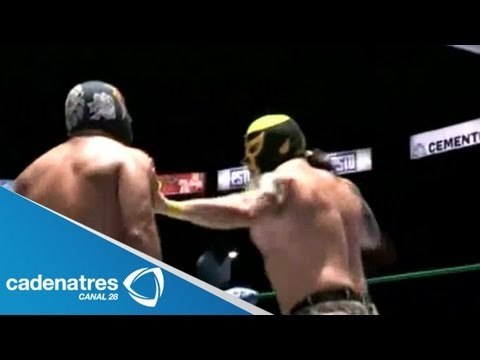 Máscara Dorada, Titán y El Valiente vs. Volador Jr., Averno y Pierroth 06/07/13