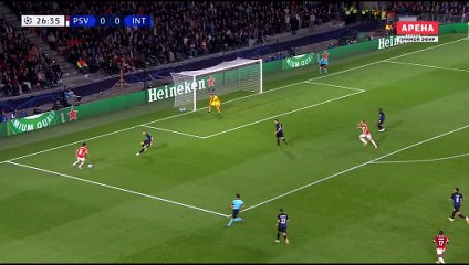 Pablo Rosario Goal HD - PSV 1-0 Inter 03.10.2018