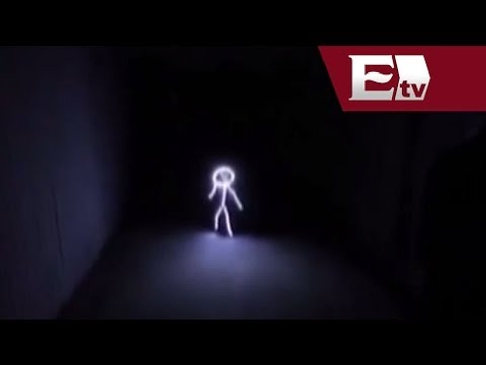 Espectacular disfraz de Halloween con luz de led /  Andrea Newman