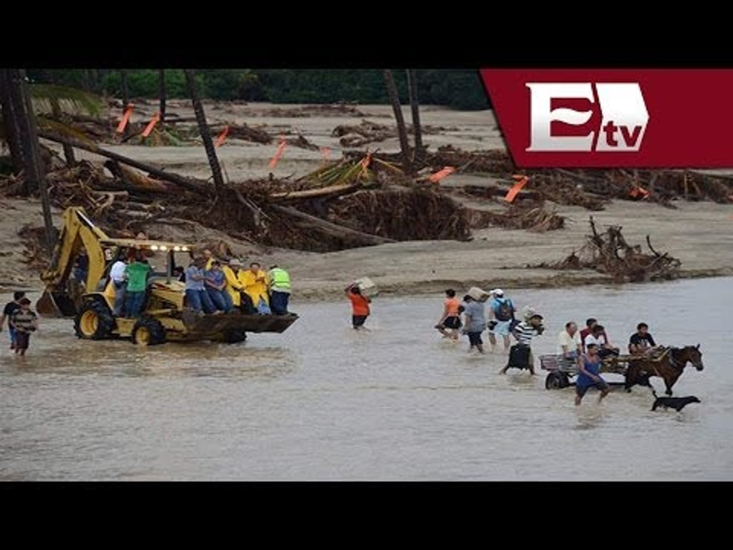 ⁣(VIDEO) Daños ocasionados por las más recientes lluvias en Guerrero/ Titulares con Georgina Olson