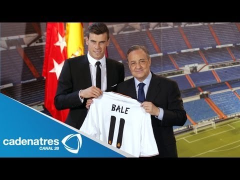 Gareth Bale, presentado como nuevo jugador del Real Madrid