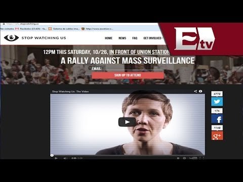 VIDEO: Artistas de Hollywood condenan espionaje de Estados Unidos / Vianey Esquinca