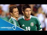 Oribe Peralta o Chicharito Hernández, ¿quién para titular contra Honduras?