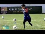 Niño sin pies anhela ser un crack en el balompié mundial