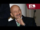 Carlos Salinas de Gortari fue confrontado por jóvenes en Londres / Andrea Newman